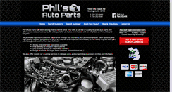 Desktop Screenshot of philsautorecycling.com